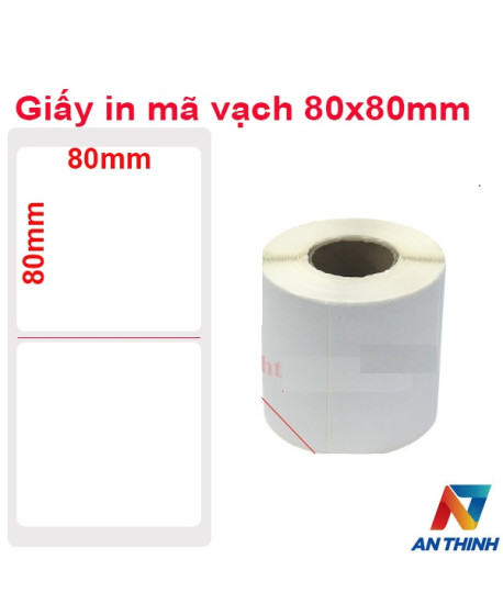 Giấy in decal 1 tem nhiệt 80×80