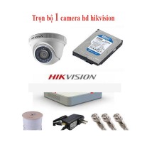 Trọn bộ 3 camera hd hikvision giá rẻ